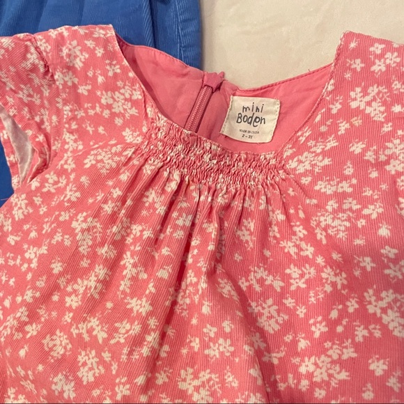 Bundle Mini Boden Corduroy Dress Lot 2 Toddler Girls - Picture 7 of 9